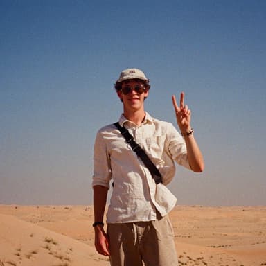 Me in the desert